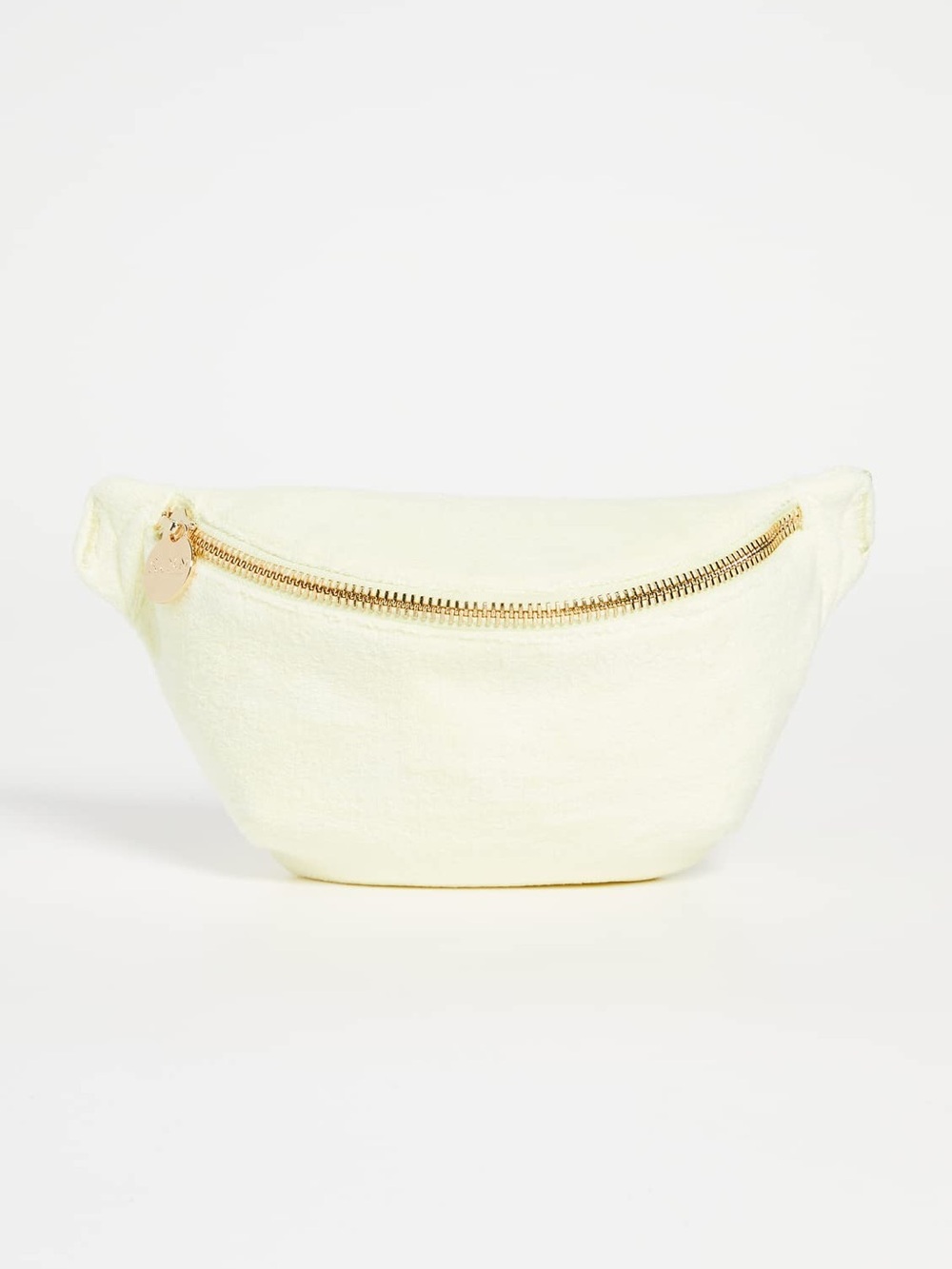 Stoney Clover Lane Yellow Terry Cloth Crossbody Waist Bag Passion Fruit